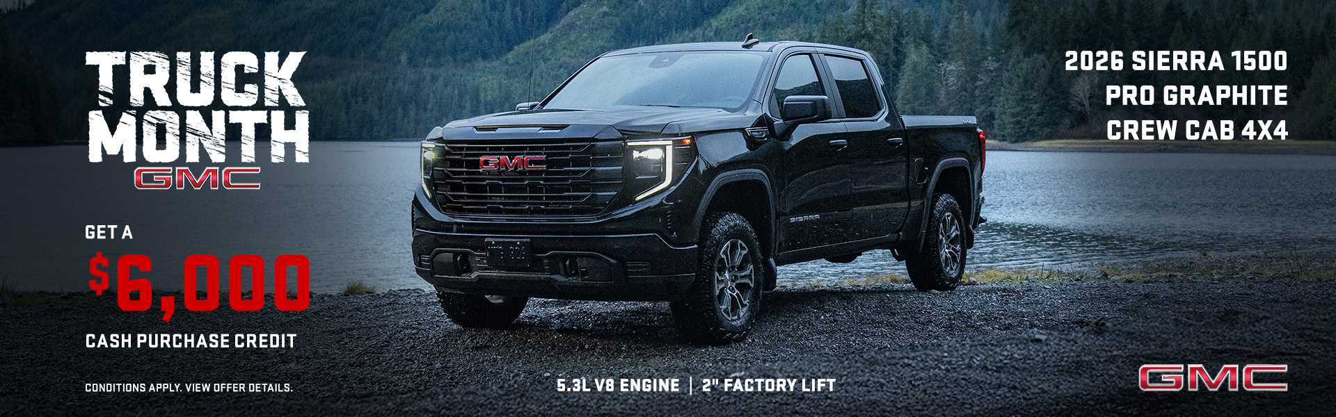 GMC - Sierra 1500 Pro Graphite Crew Cab