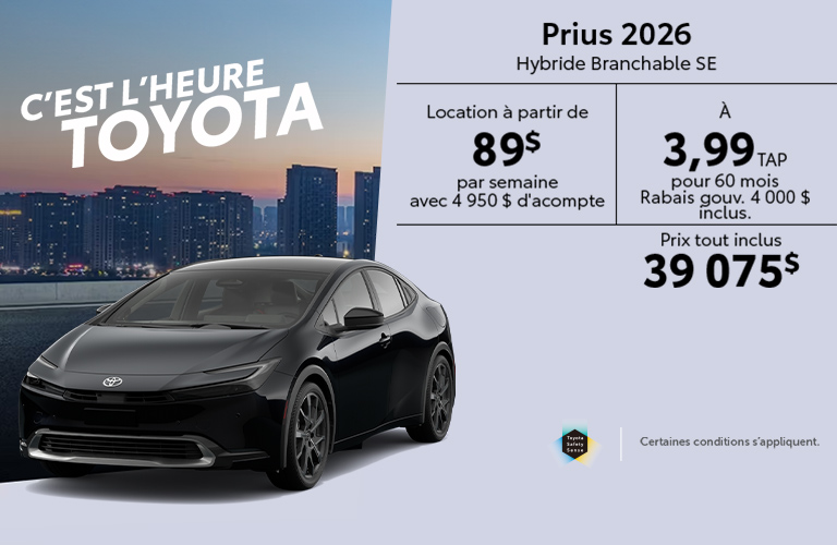 Toyota - Prius hybride branchable