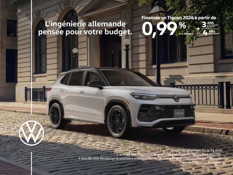 VWCA August2026 Monthly offer - Tiguan
