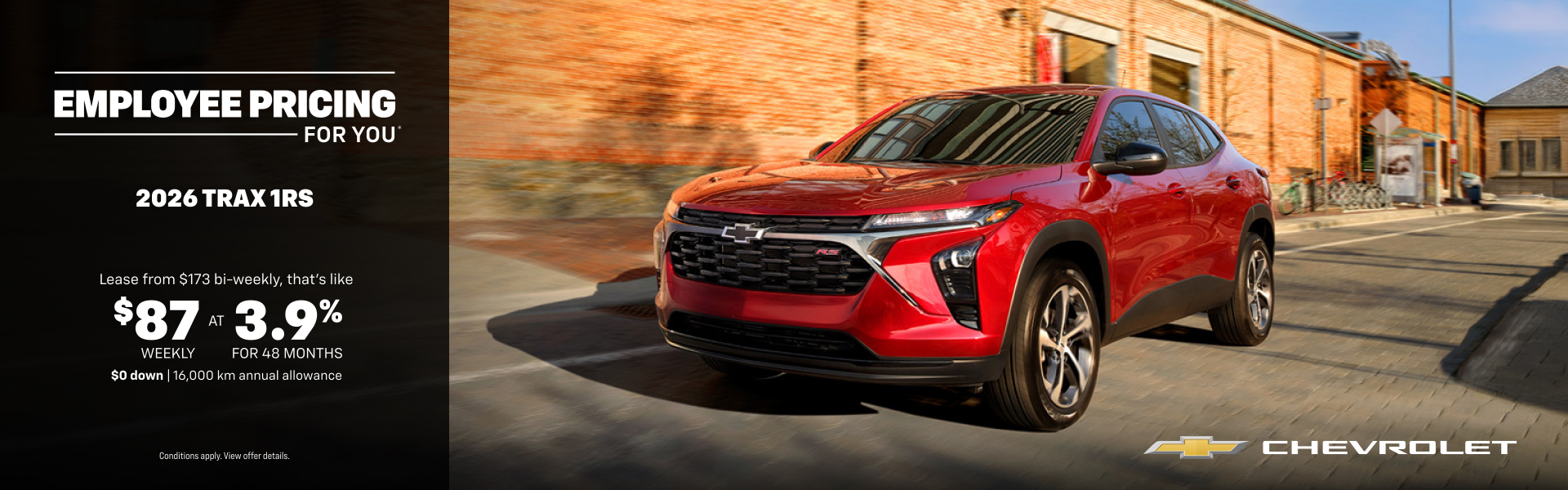 Chevrolet Trax Lease Chevrolet Trax Lease