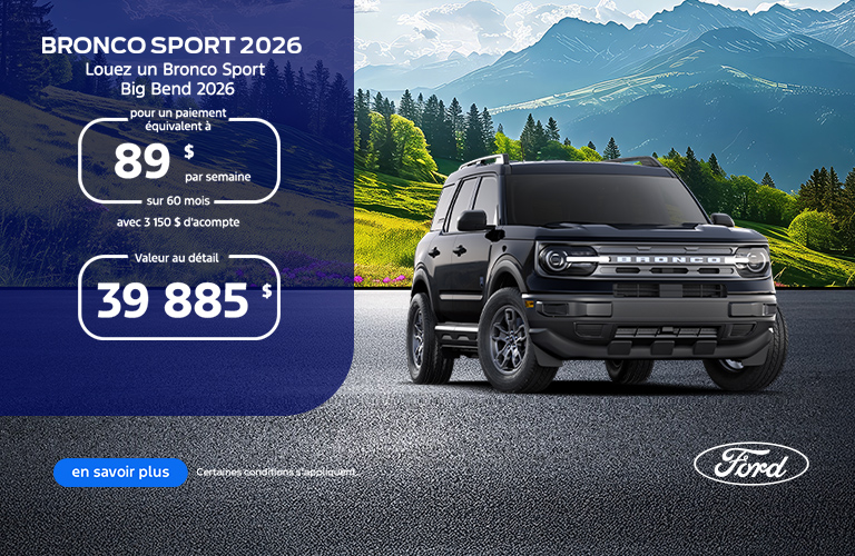 Ford Bronco Sport 2025