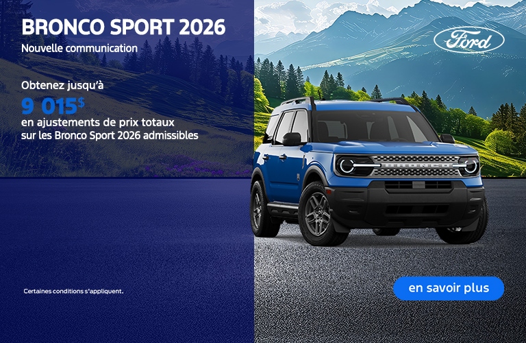 Ford Bronco Sport 2025