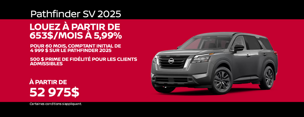Nissan - Pathfinder SV