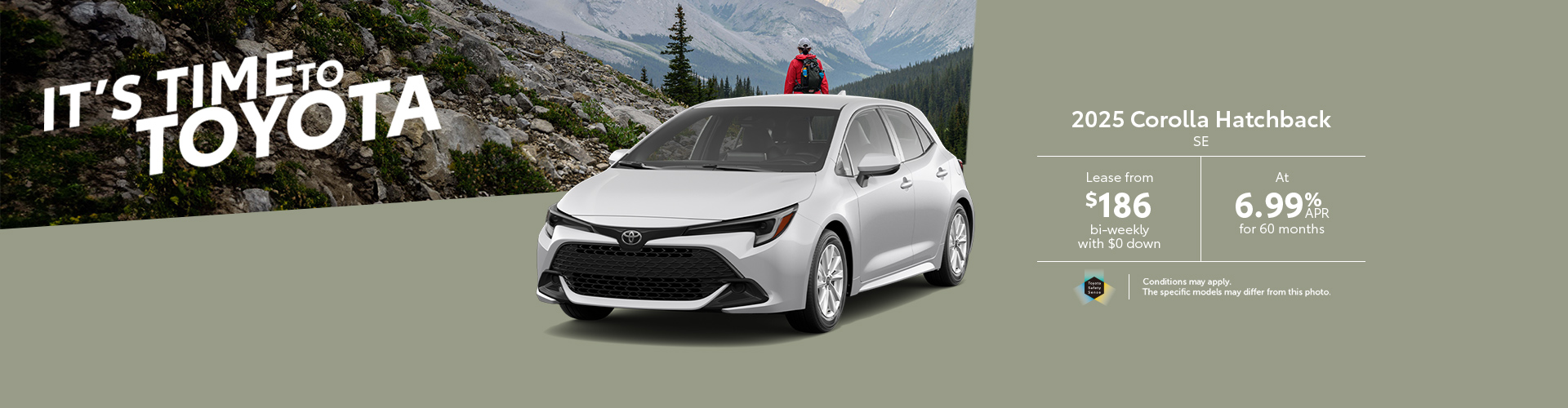 Get the 2025 Toyota Corolla Hatchback