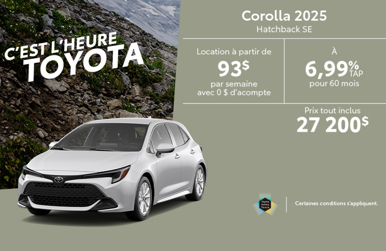 Toyota - Corolla Hatchback