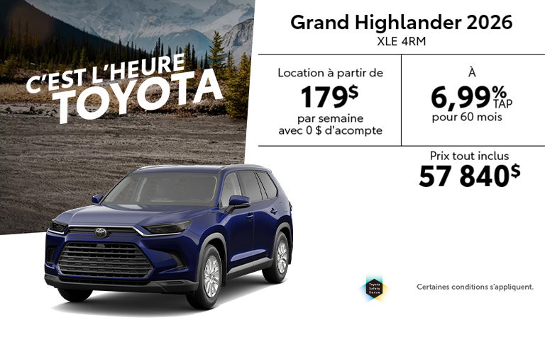 Toyota - Grand Highlander 
