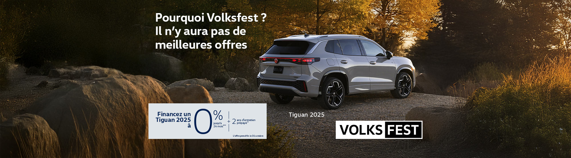 VWCA October2025 Monthly offer - Tiguan