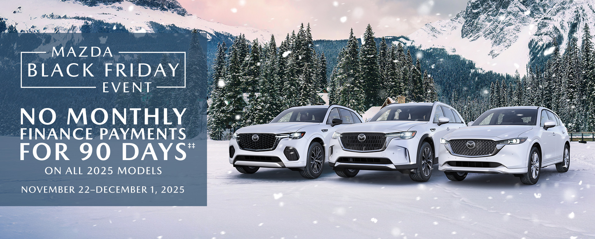 The Mazda Black Friday event