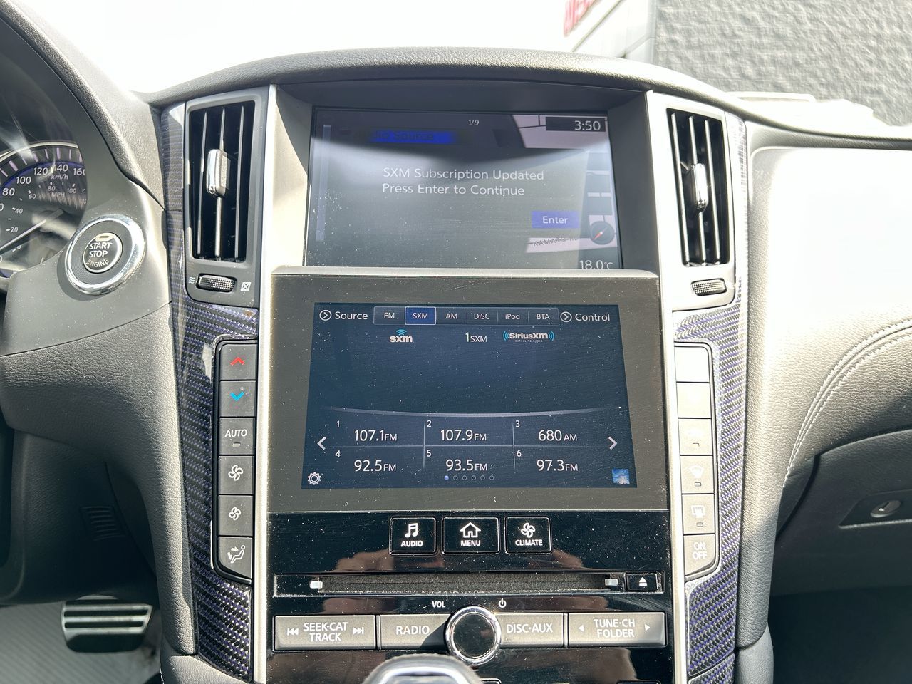 2017 Infiniti Q60 in Mississauga, Ontario