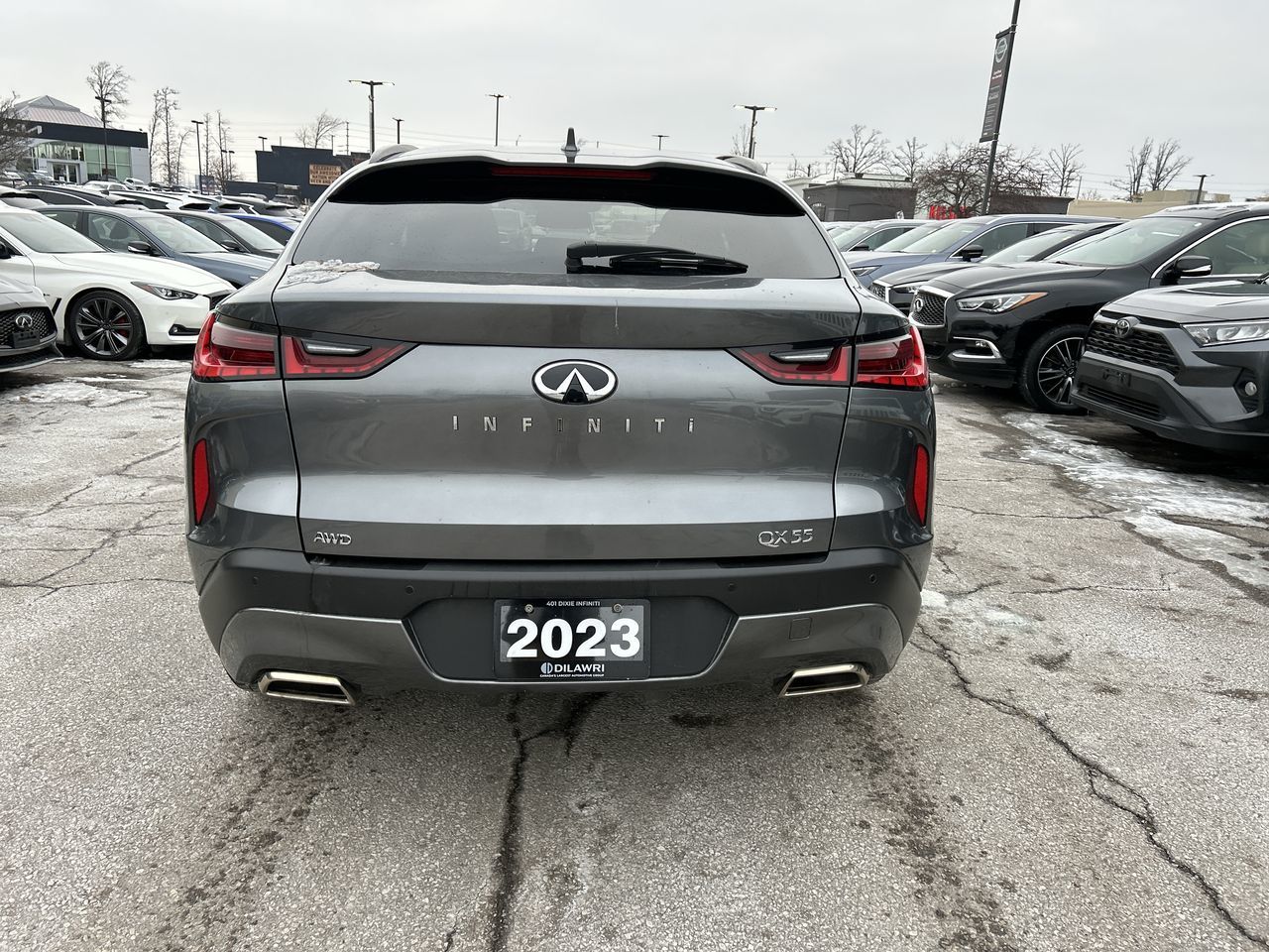2023 Infiniti QX55 in Mississauga, Ontario