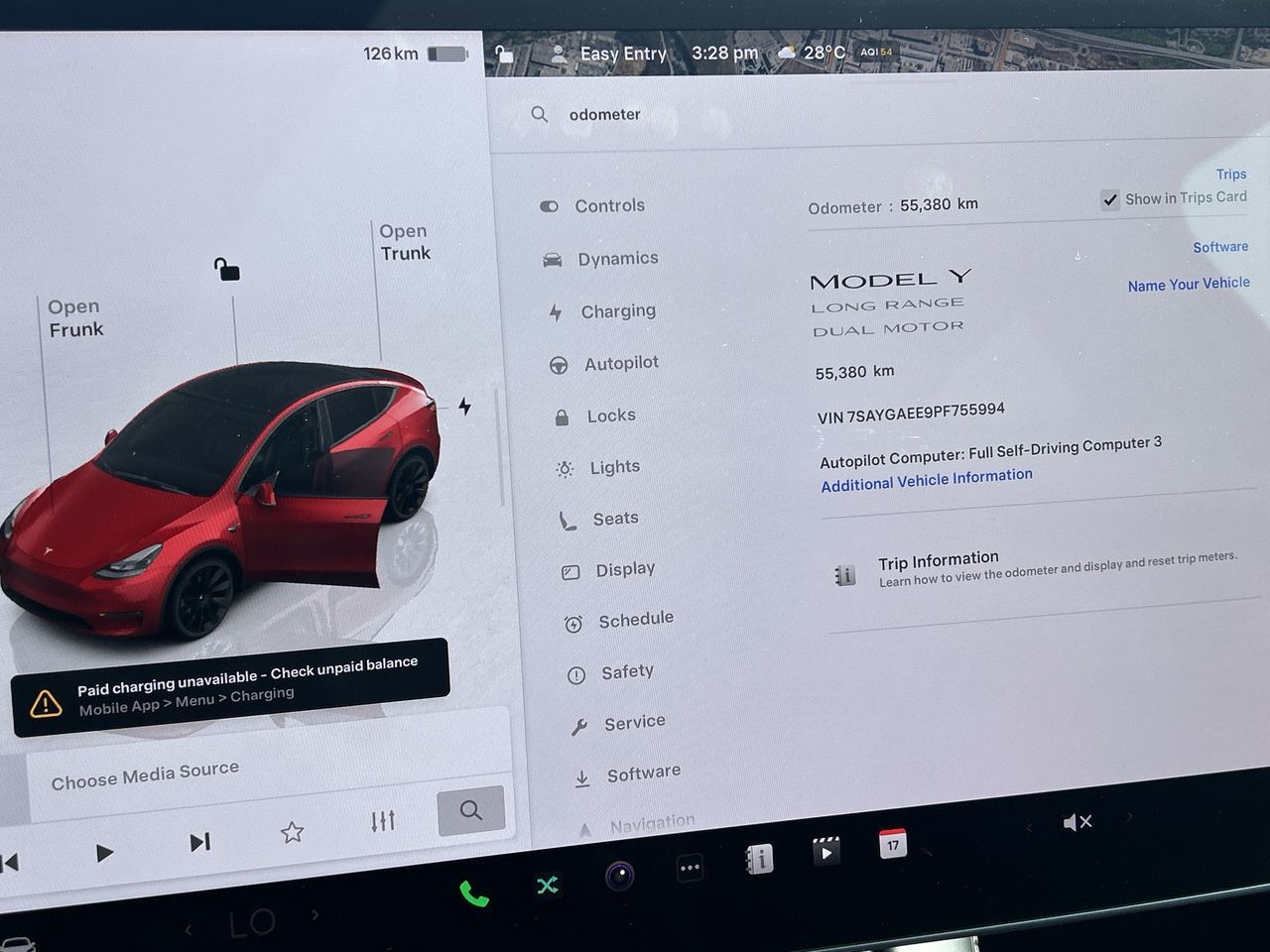 2023 Tesla Model Y in Mississauga, Ontario