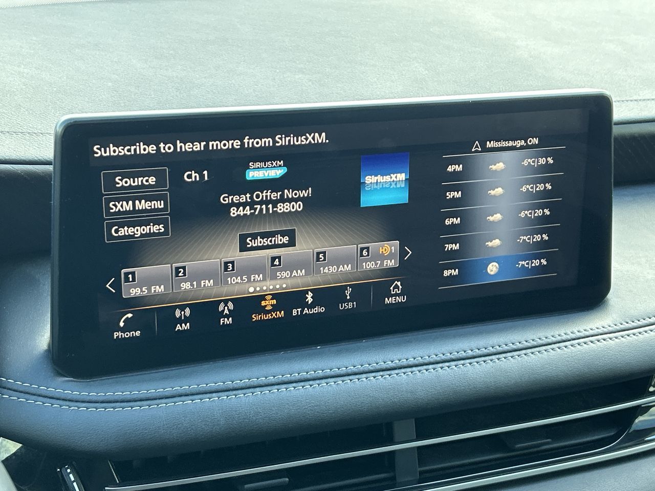 2023 Infiniti QX60 in Mississauga, Ontario