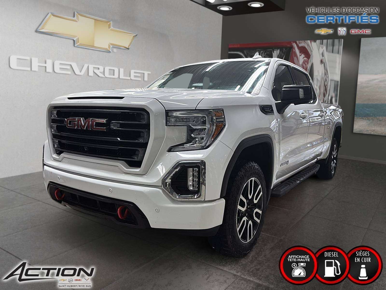 2022 GMC Sierra 1500 AT4 - Diesel - Cuir - Crew Cab