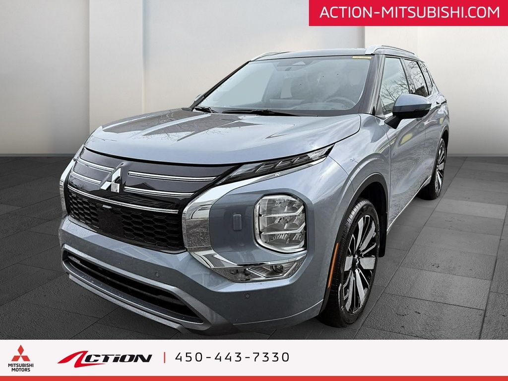 2025 Mitsubishi Outlander GT S-AWC Cuir A/C 7 passagers Toit Panoramique