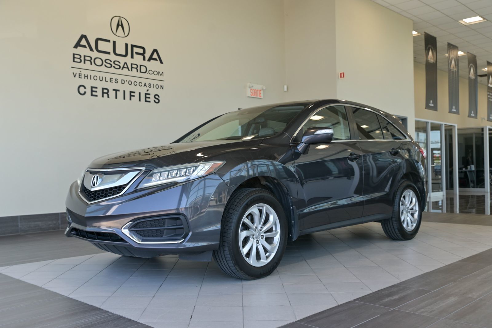 2016 Acura RDX Tech Cuir gris Navi Sièges chauffants