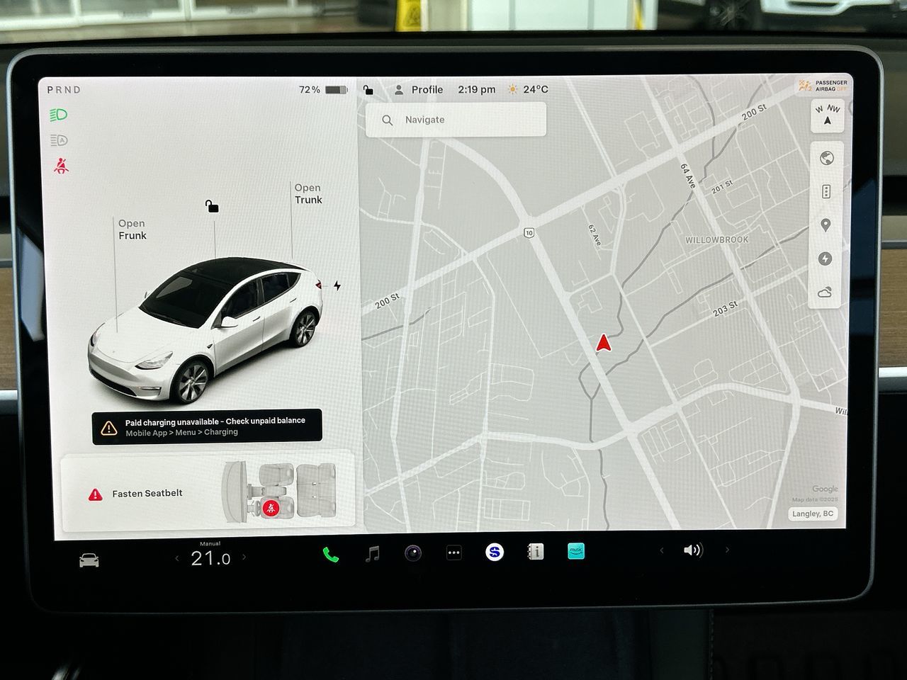 Tesla Model Y  2021 à Langley, Colombie-Britannique