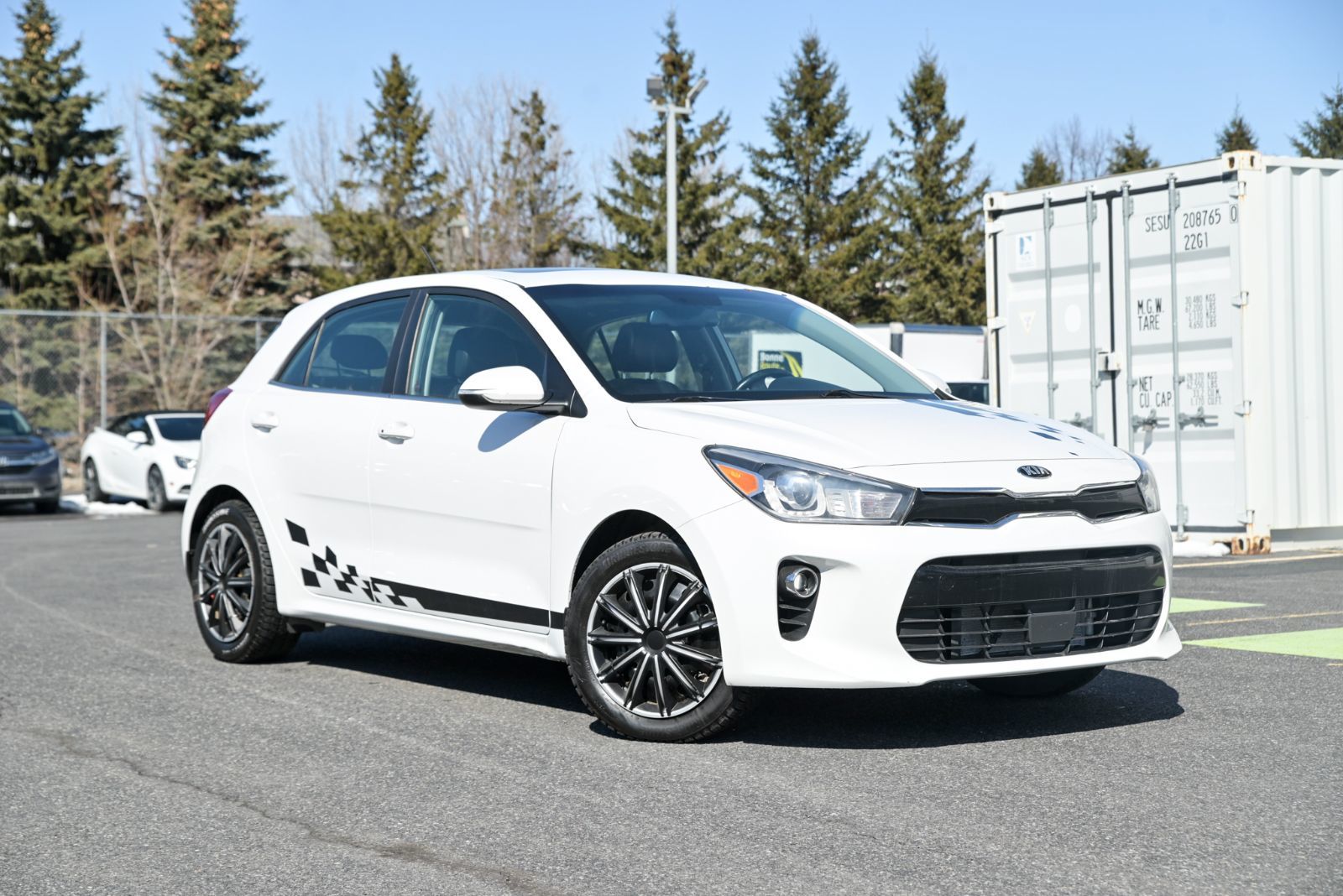 2018 Kia Rio 5 portes EX+, CUIR, TOIT OUVRANT, VOLANT  CHAUFF