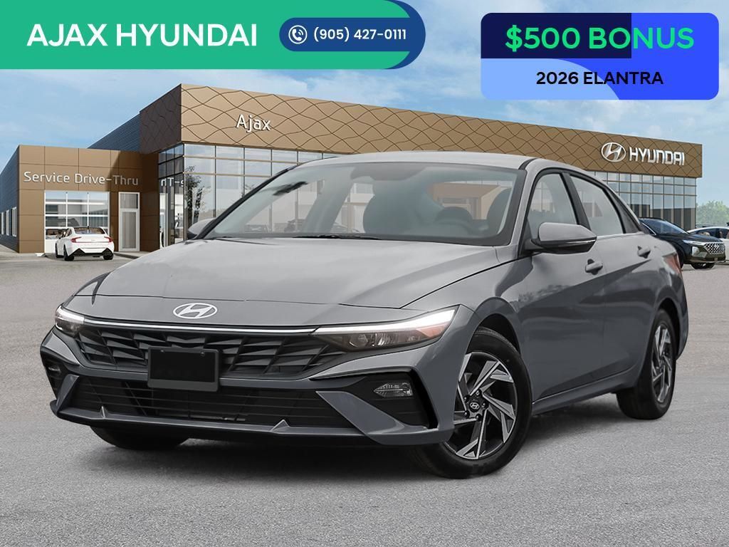 2026 Hyundai Elantra Luxury Two-Tone Interior