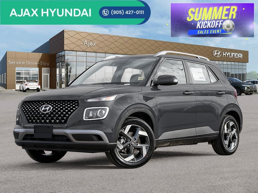 2026 Hyundai Venue Ultimate - Black interior