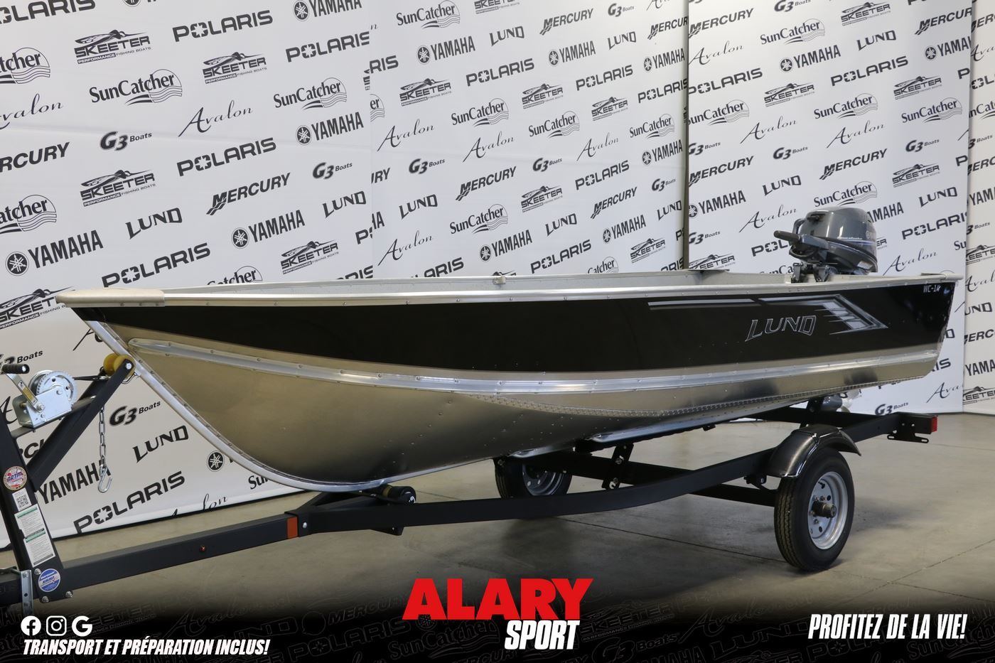 Alary Sport Wc 14 Yamaha 20 Hp And Remorque2024 14 699 1802