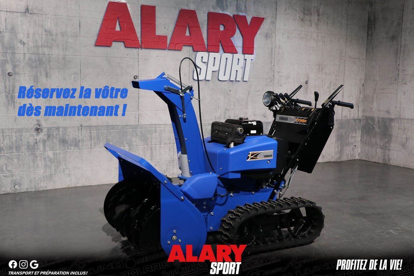 Alary Sport | Motorized-equipment Yamaha in our Complete inventory