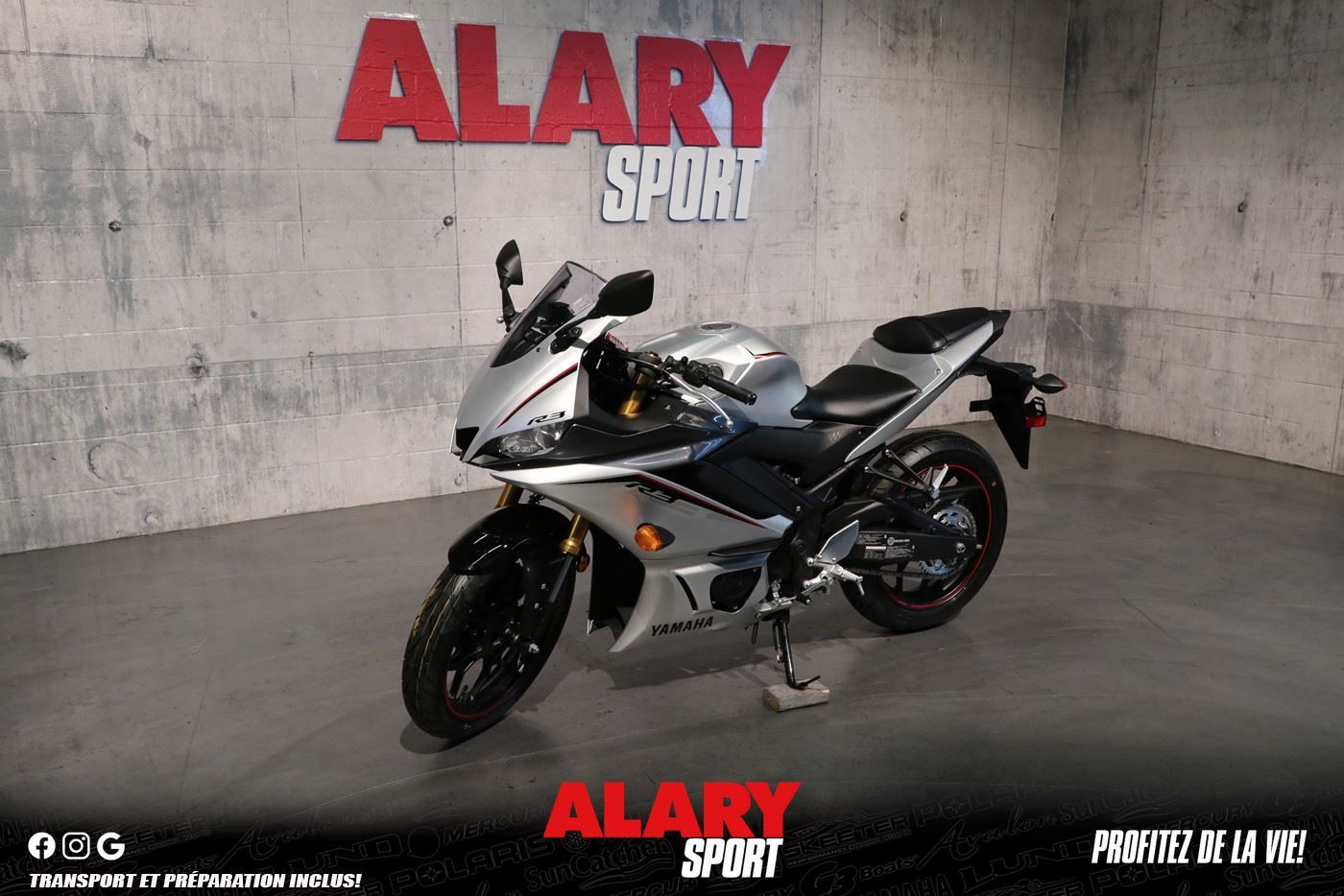 Alary Sport in Saint-Jérôme | 2020 YZF-R3 ABS - $6,399