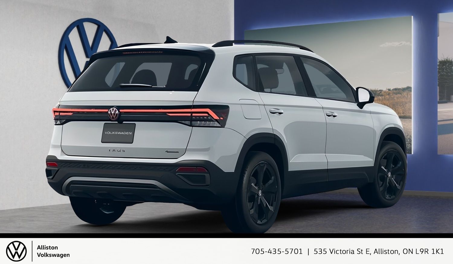 Photo 2026 Volkswagen Taos Comfortline Black Edition 4MOTION #3