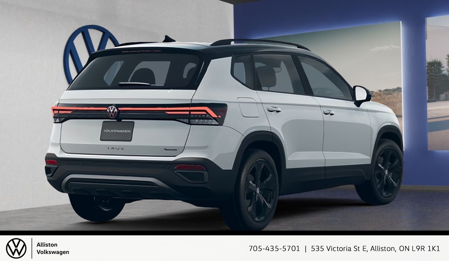 Photo 2027 Volkswagen Taos Comfortline Black Edition 4MOTION #3