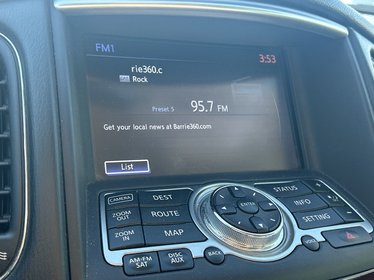 2015 Infiniti QX50 in Barrie, Ontario