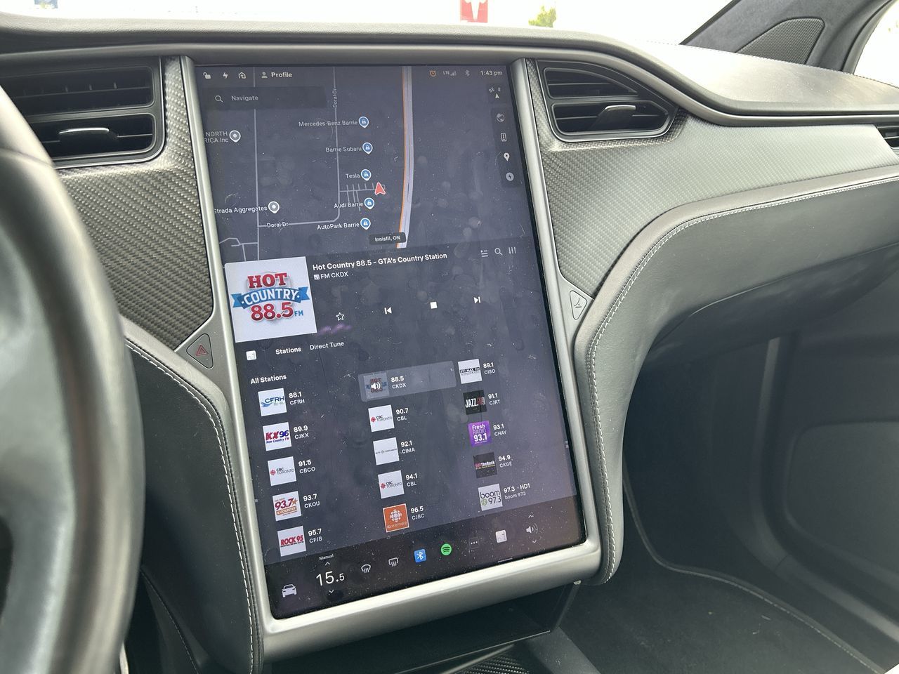 Tesla Model X  2019 à Barrie, Ontario