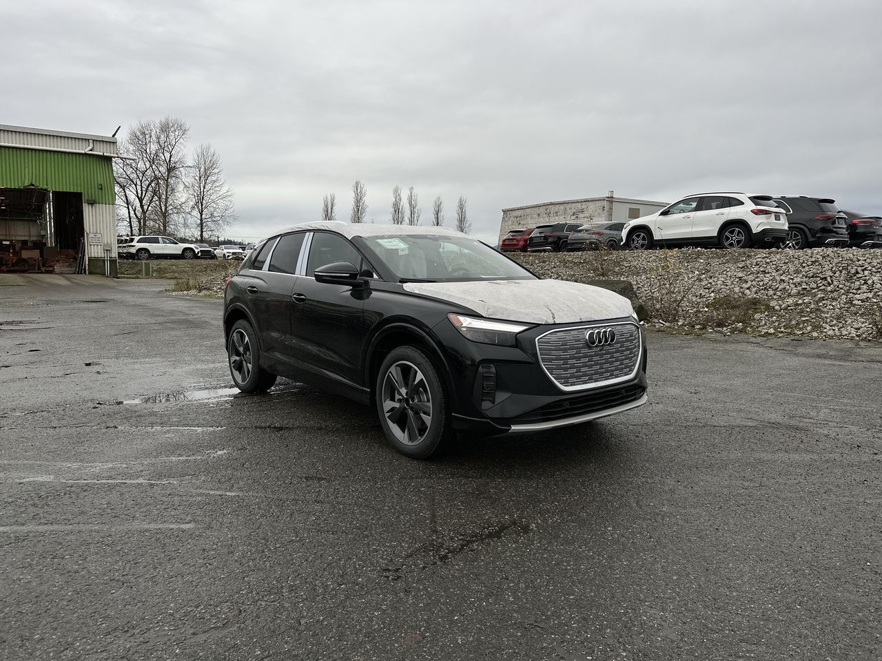 Audi Q4 e-tron  2024 à Vancouver, Colombie-Britannique