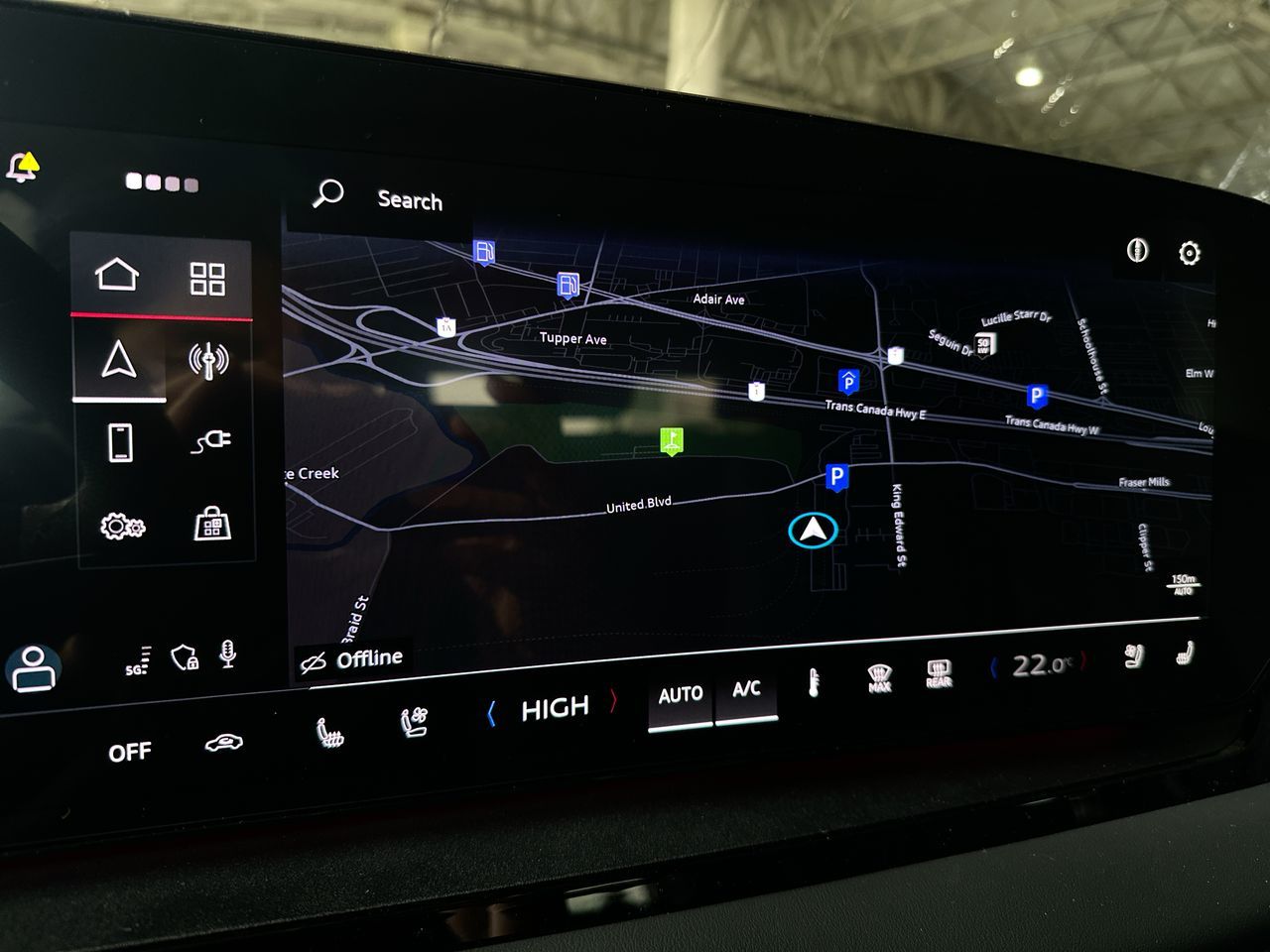 Audi SQ6 e-tron  2025 à Vancouver, Colombie-Britannique