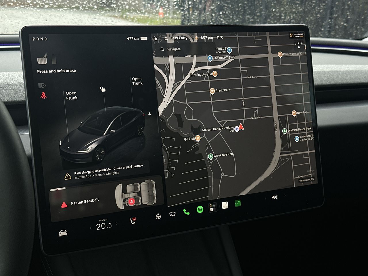 2025 Tesla Model 3 in Vancouver, British Columbia
