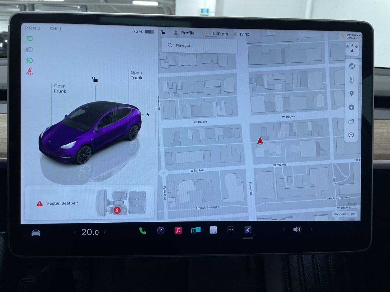 Tesla Model Y  2022 à Vancouver, Colombie-Britannique