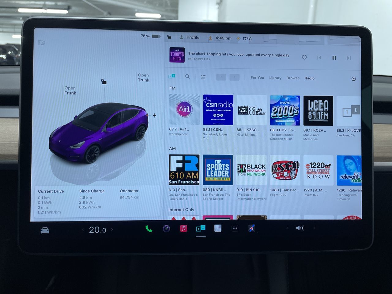 Tesla Model Y  2022 à Vancouver, Colombie-Britannique