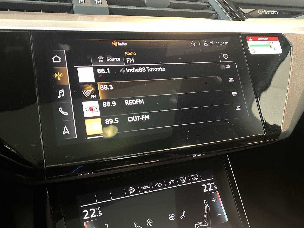 Audi e-tron  2021 à Toronto, Ontario