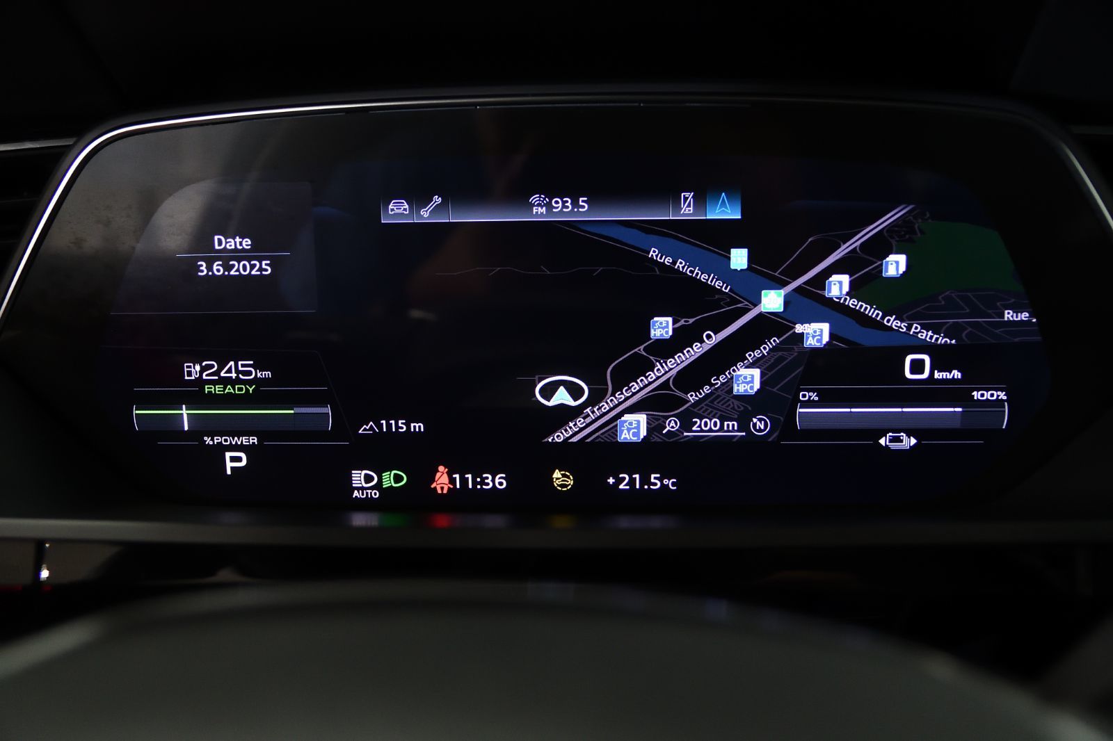 Audi E-tron Sportback  2021 à St-Bruno, Québec