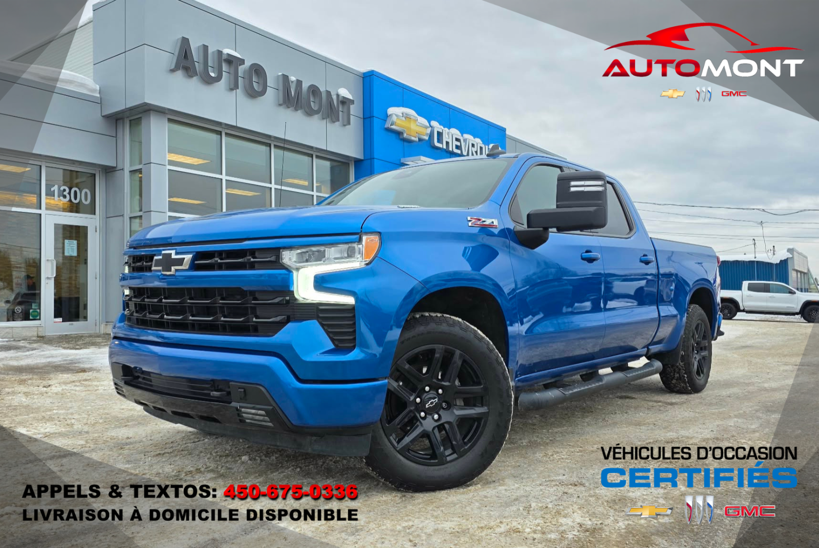 Chevrolet Silverado 1500 RST 4X4 ***3.0L DIESEL*** 2024