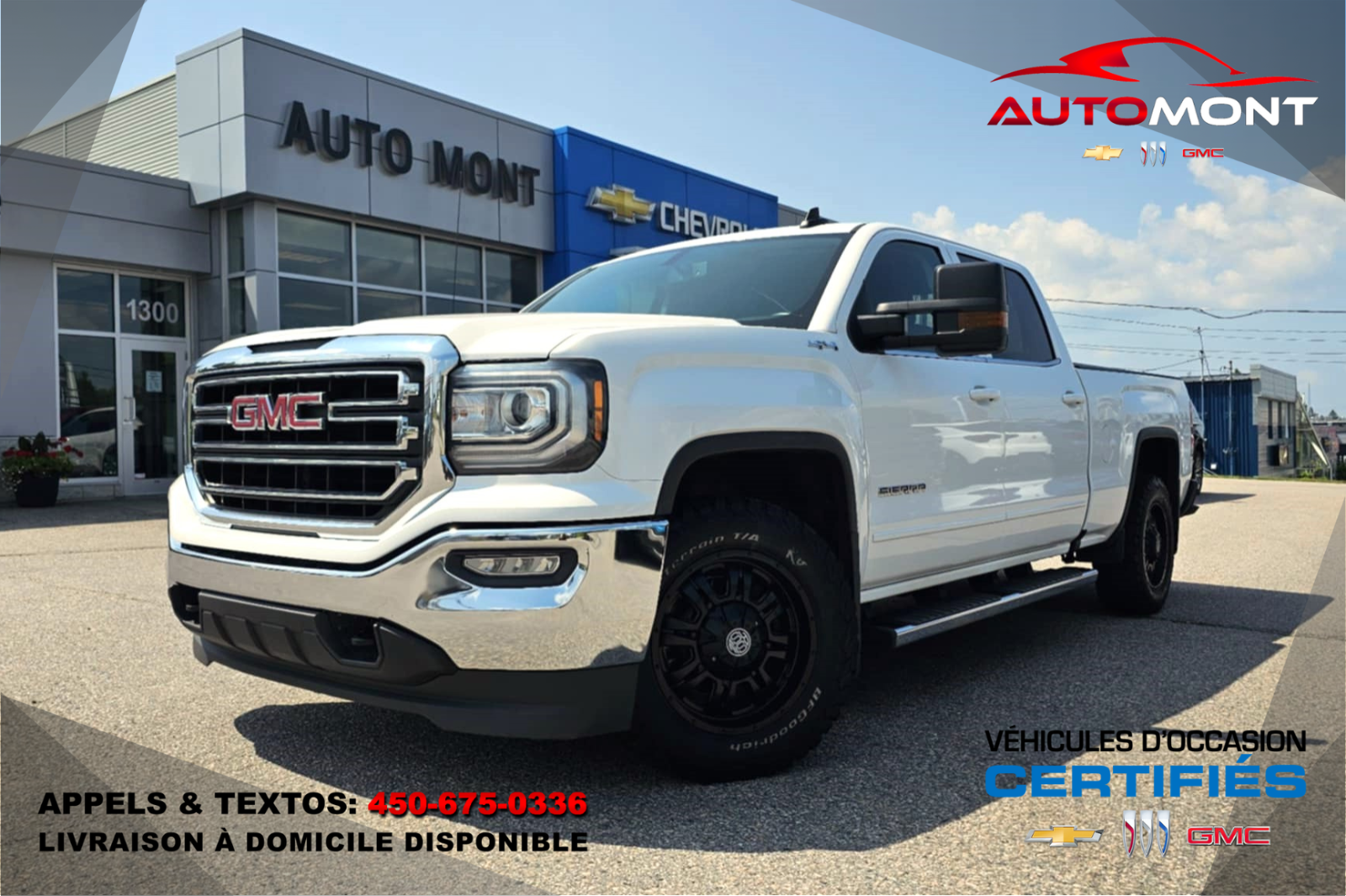 GMC Sierra 1500 SLE REMORQUAGE MAX 2017
