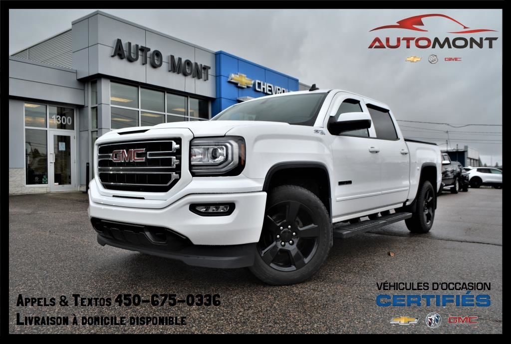 GMC Sierra 1500 SLE Elevation Z71 4X4 2018