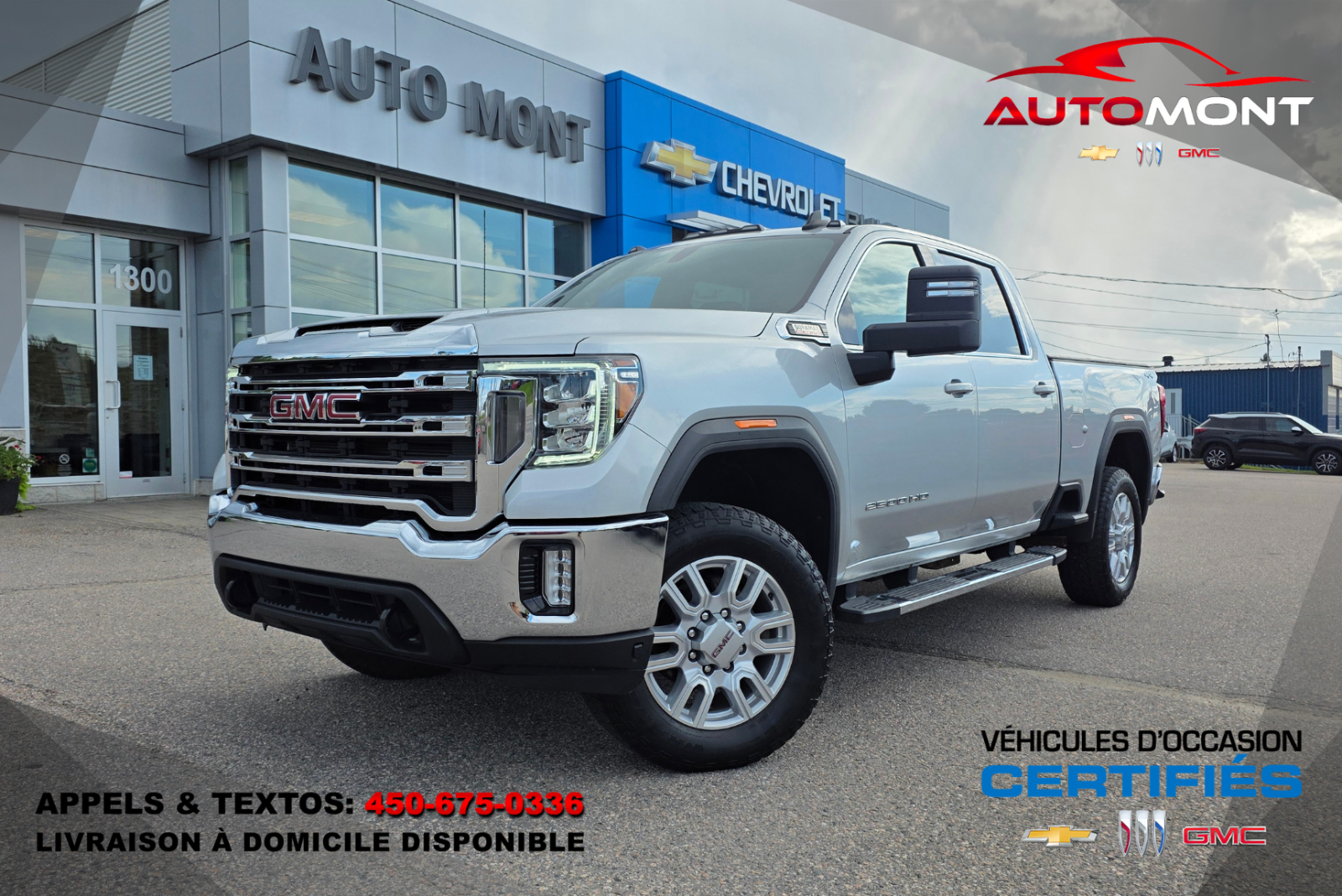 GMC Sierra 2500 HD SLE DURAMAX - GROS PNBV- 2023
