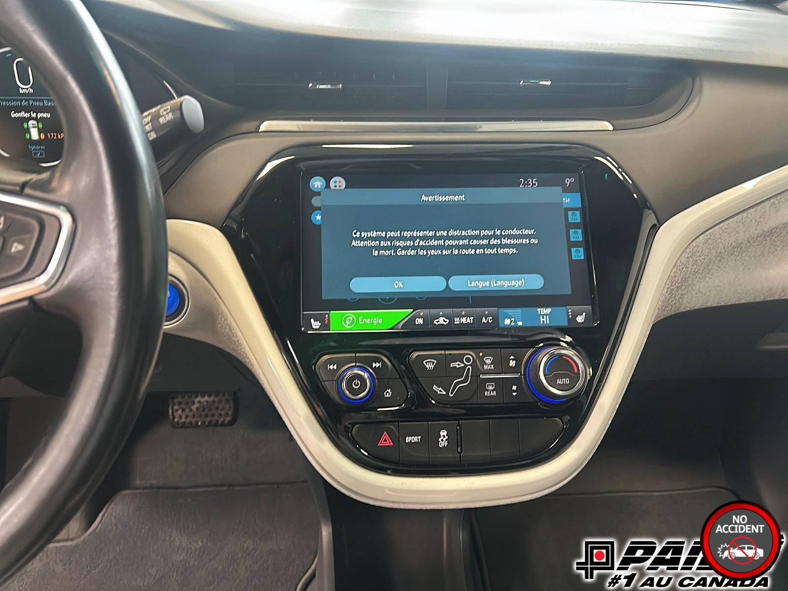 Chevrolet Bolt EV  2020 à Berthierville, Québec