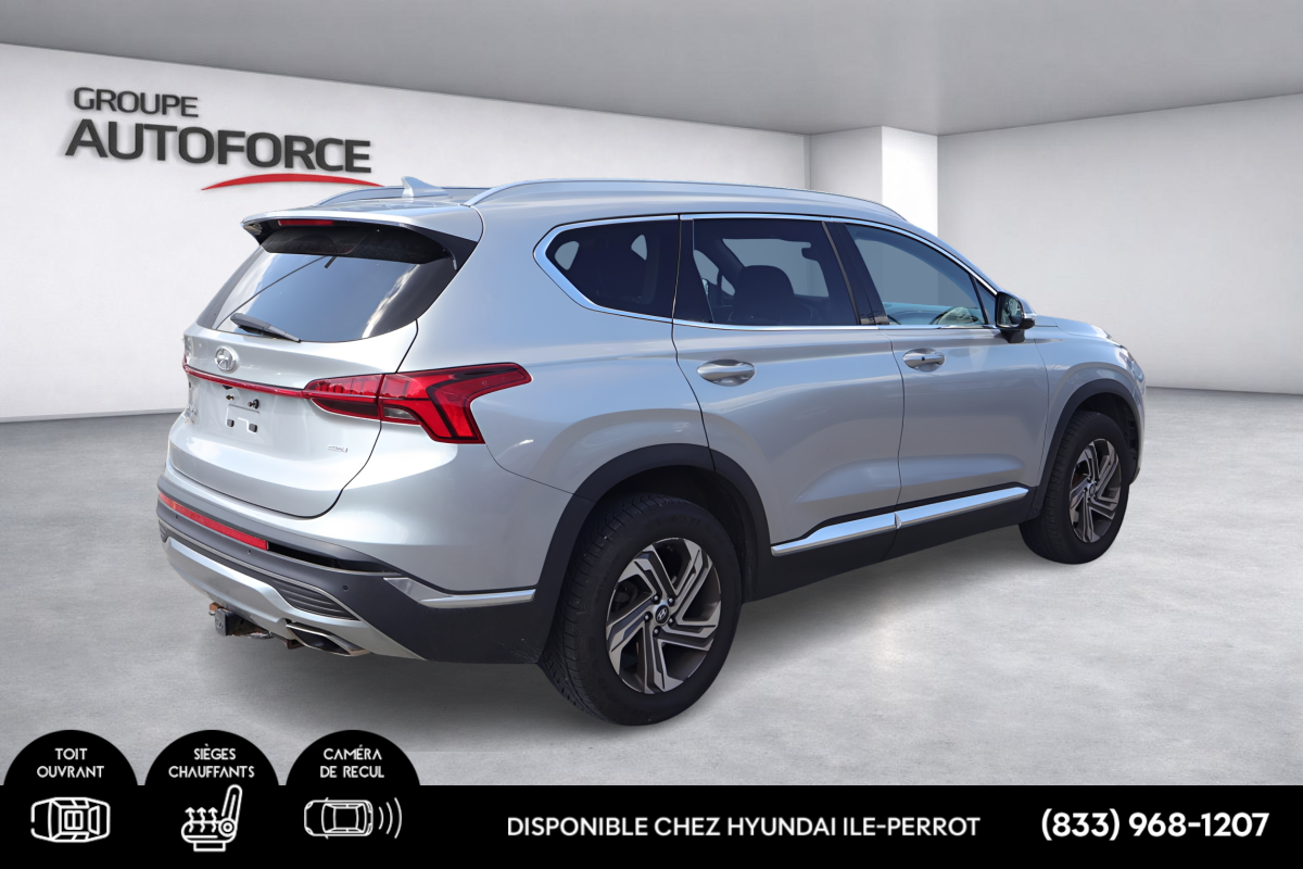 Photo 2021 Hyundai Santa Fe PREFERRED TREND PACK - PANORAMIC SUNROOF - LEATHER #7