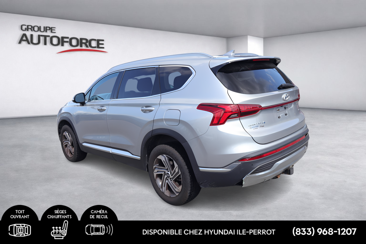 Photo 2021 Hyundai Santa Fe PREFERRED TREND PACK - PANORAMIC SUNROOF - LEATHER #5