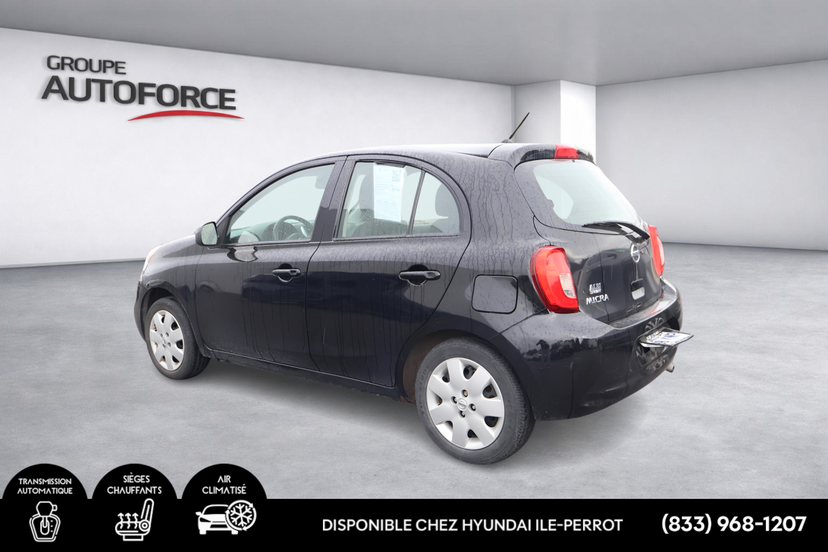 Photo Nissan Micra SV - AUTOMATIC - A/C - BLUETHOOT - GROUPE ÉLECTRIC 2017 #4