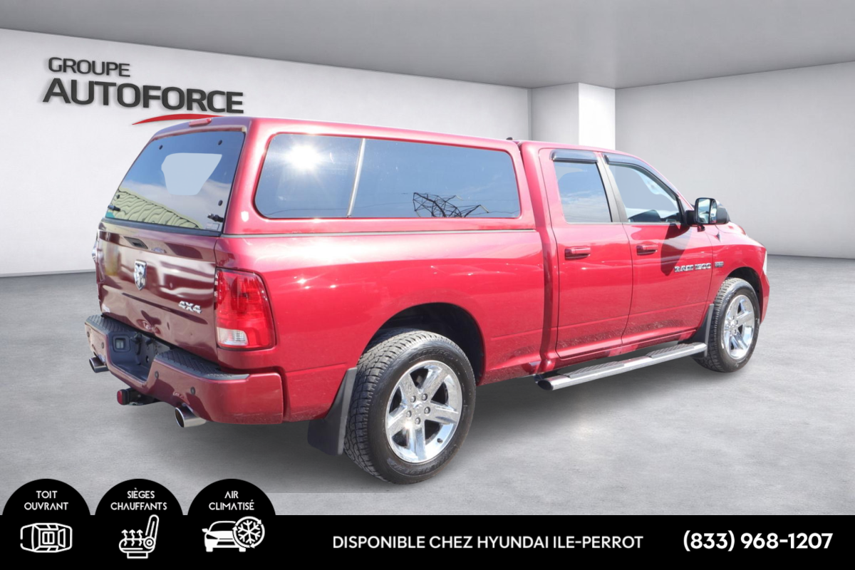 Photo 2012 Ram 1500 SPORT - 4X4 - QUAD CAB - BACK-UP CAMERA #6
