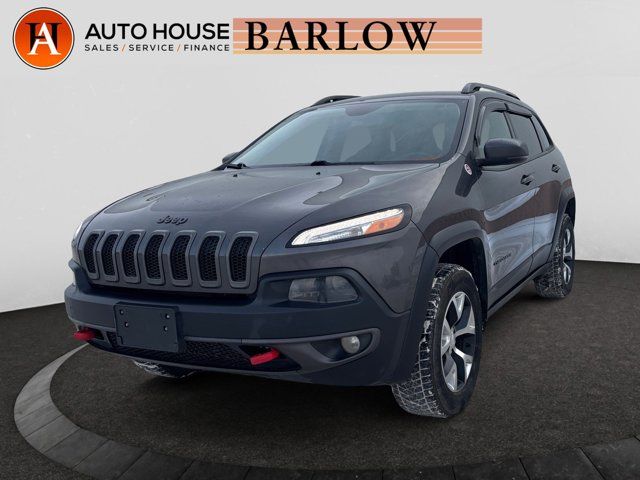 2017 Jeep Cherokee Trailhawk BACKUP CAMERA HEATED LEATHER SEATS HEATED MIRRORS DRIVE MODES PUSH BUTTON START