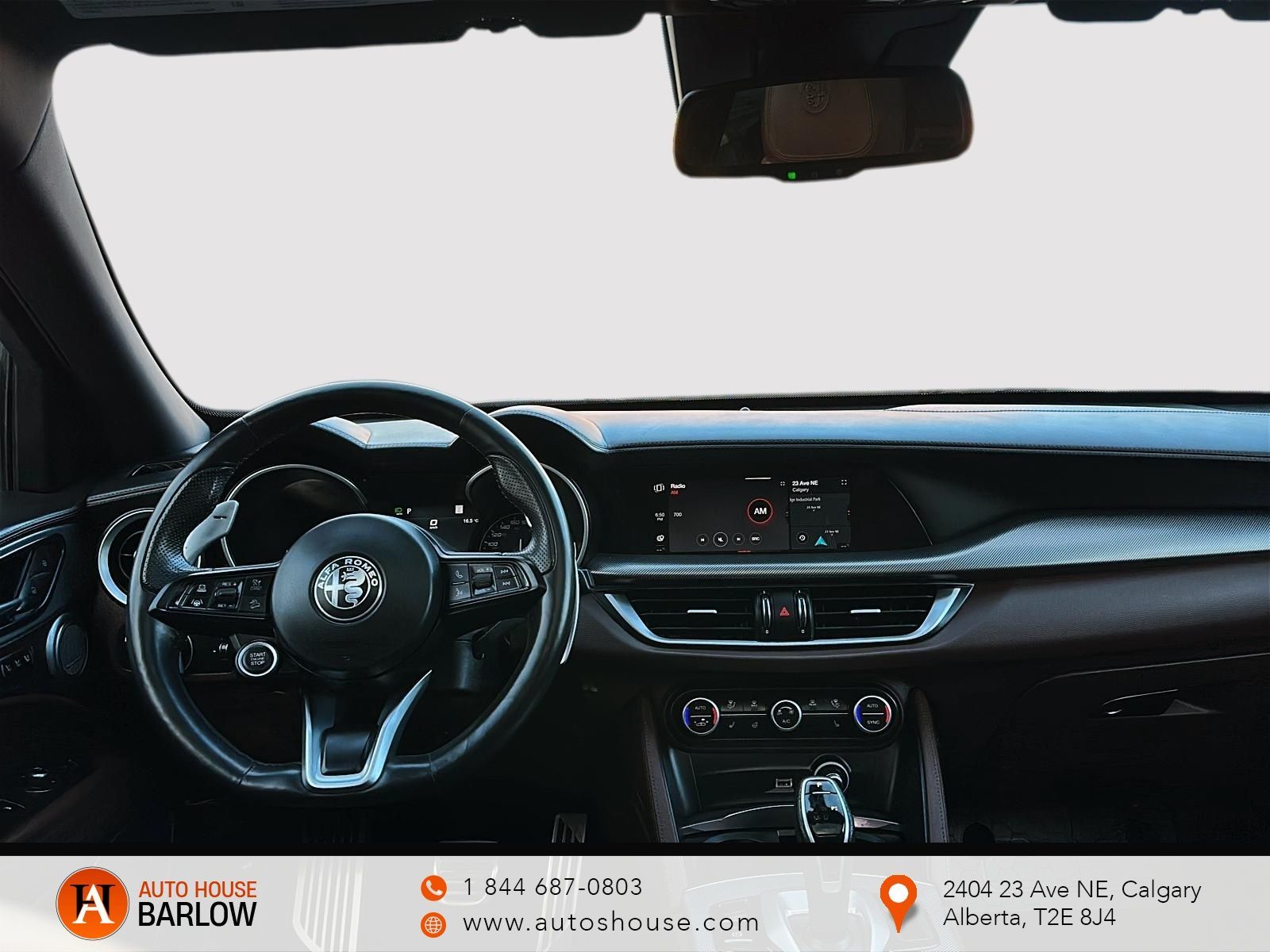 Photo 2021 Alfa Romeo Stelvio Ti Sport Leather AWD #8