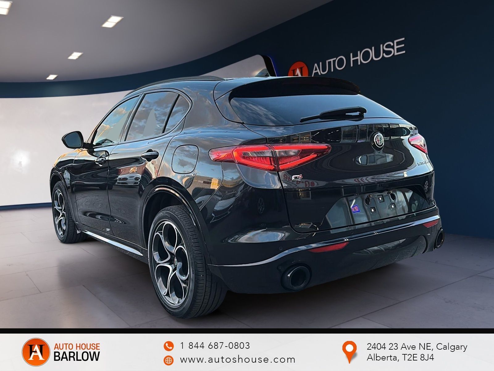 Photo 2021 Alfa Romeo Stelvio Ti Sport Leather AWD #4