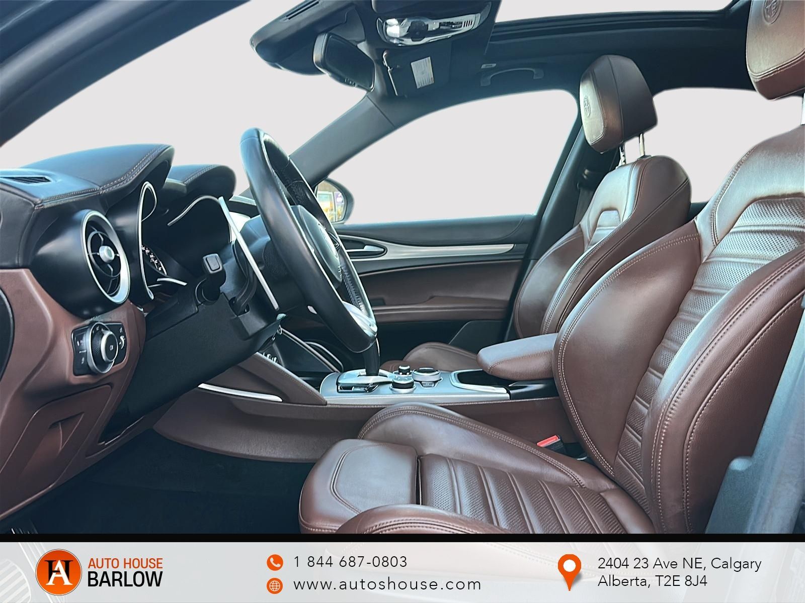 Photo 2021 Alfa Romeo Stelvio Ti Sport Leather AWD #6